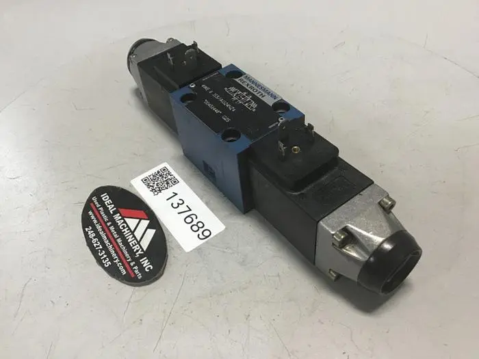 Used REXROTH 4WE6J53/AG24NZ4 Valves/Fittings Michigan US | Ideal Machinery #577072