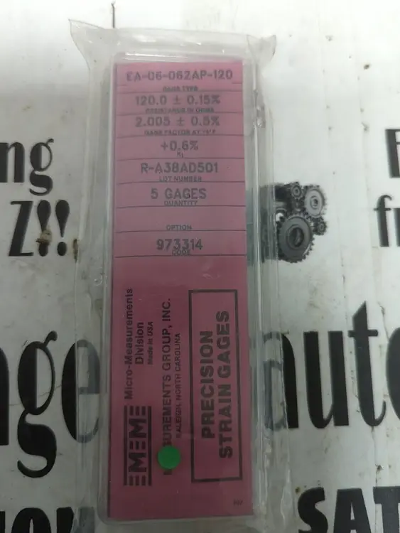 New | in-Stock MICRO-MEASUREMENTS EA-06-062AP-120 Transducers | Surplus Asset Holdings #1226622