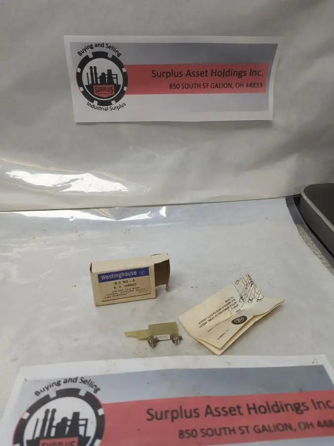 New | in-Stock WESTINGHOUSE B3 NO-4 Miscellaneous Equipment (Electrical & Power) | Surplus Asset Holdings #1202955