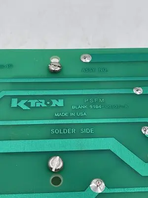 USED K TRON K TRON BLANK 9184-00107-A