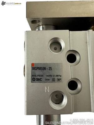 Used SMC MGPM50N-25 Parts (Hydraulics and Pneumatics) Kentucky US | Industrial Parts R Us Inc. #919854