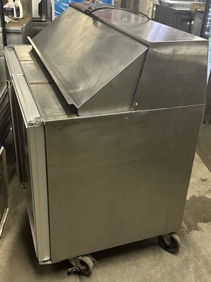 174-0100 Silver King SKP48/12 48” Self Contained Sandwich Prep Table Cooler