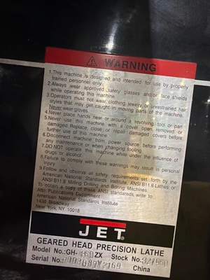 USED JET GH-1860ZX