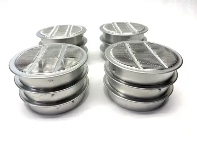 USED MIDGET LOUVER RLS MILL ALUMINUM LOUVER