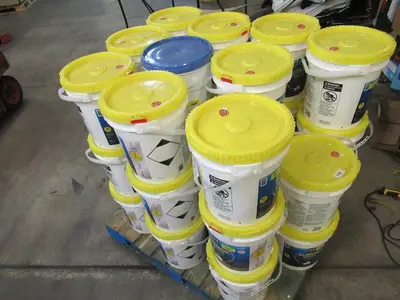 Pallet of Store Overstock and Ecommerce Product - 40 Lb Tubs of Pool Chlorinating Tablets