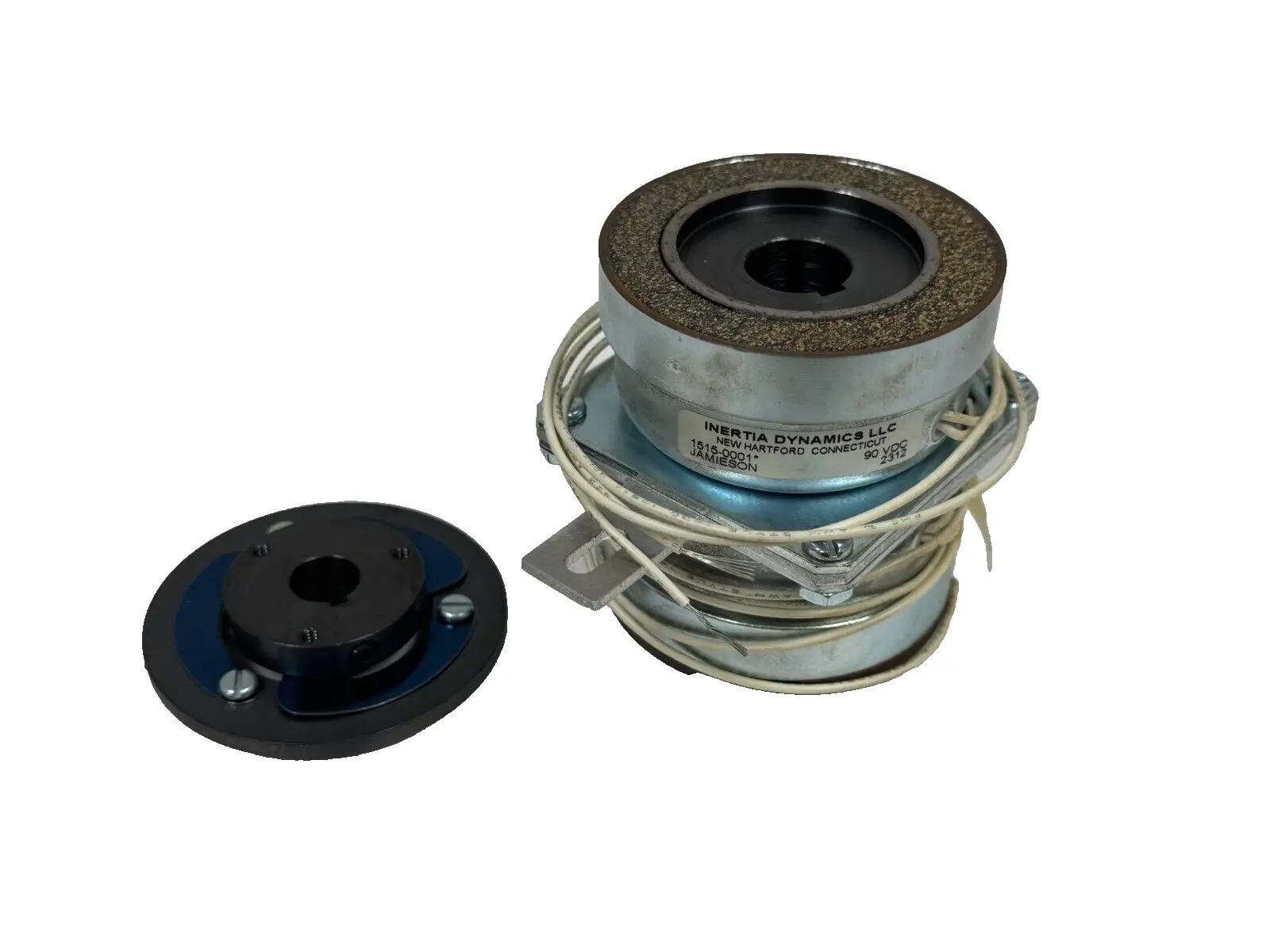 NEW INERTIA DYNAMICS 1515-0001 CLUTCH BRAKE 90VDC 15150001