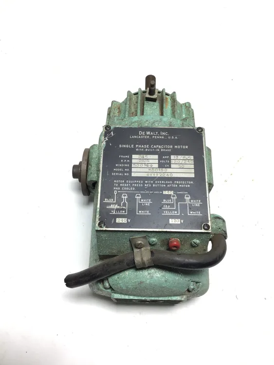 Used DEWALT _UNKNOWN_ A.C. Motors Pennsylvania US | Moses B Glick #1006173