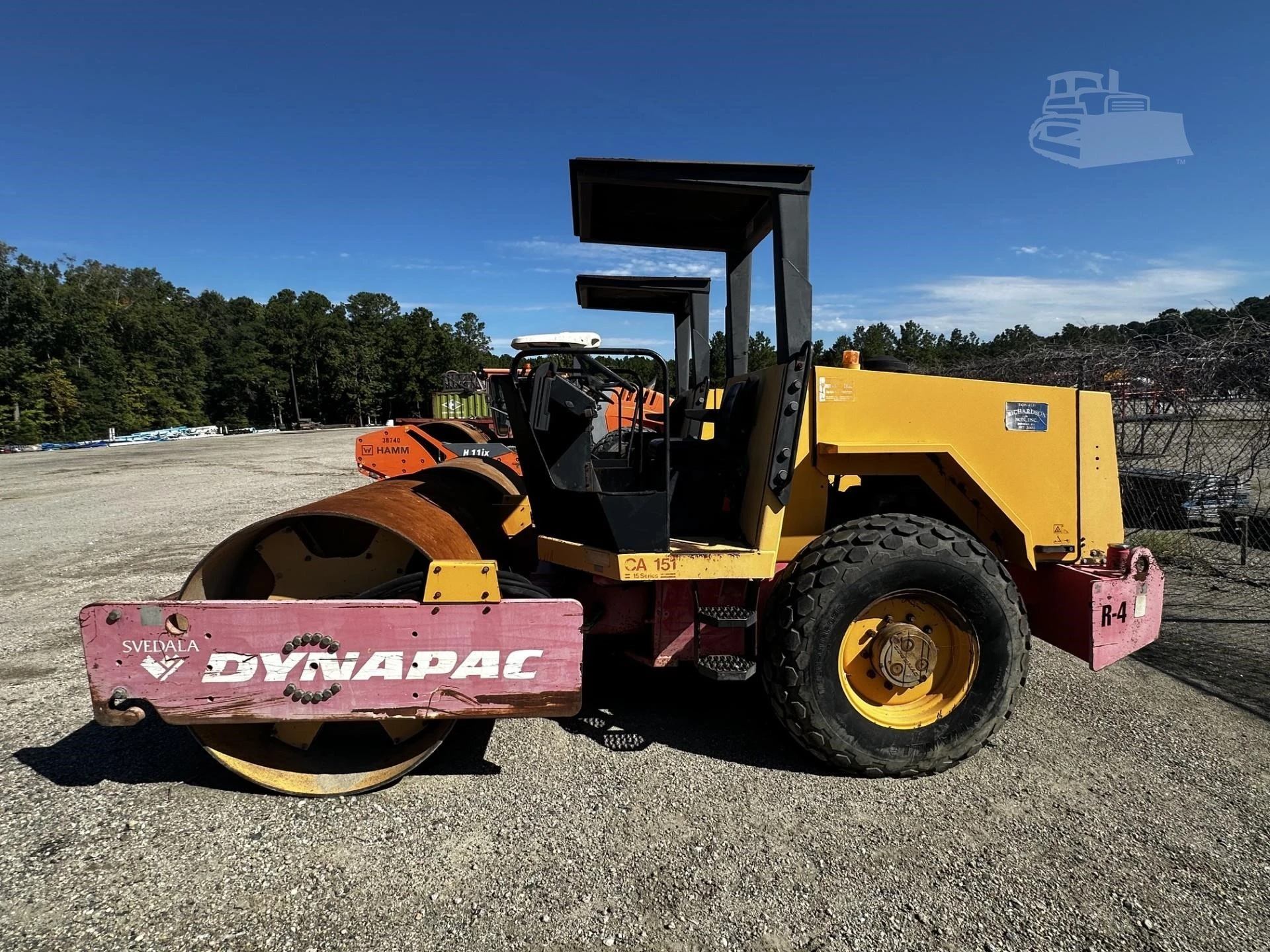 Used 1996 DYNAPAC CA151D Road Rollers South Carolina US | Palmetto Machinery #1486921