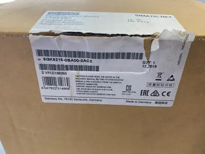 USED SIEMENS SCALANCE XC216 MANAGEABLE LAYER 2 IE ETHERNET SWITCH