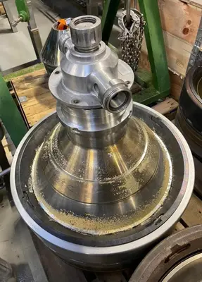 Westfalia SA 45-03-177 fish oil separator, 316SS.
