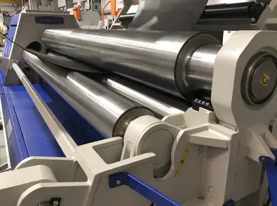 New | in-Stock BENDMAK CY4R-HHS 300-30/13 Plate Bending Rolls including Pinch Texas US | FMI Trading #1289656
