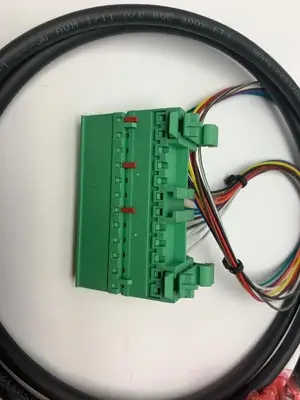 3HAC024496-001 | ABB  Harn-XS5 Customer Signal Wire Harness Terminal Block - New