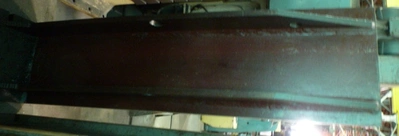 20" x 78" Angle Plate, (3) Vertical T-Slots