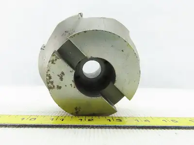 Walter F3042-400125R 4.5" Indexable Face Shell Mill Cutter 1-1/2" Arbor 6 Flute
