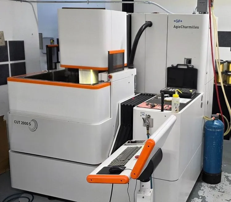 Used 2014 AGIECHARMILLES CUT 2000 S Wire EDM Illinois US | Advanced Capital Equipment #1543351