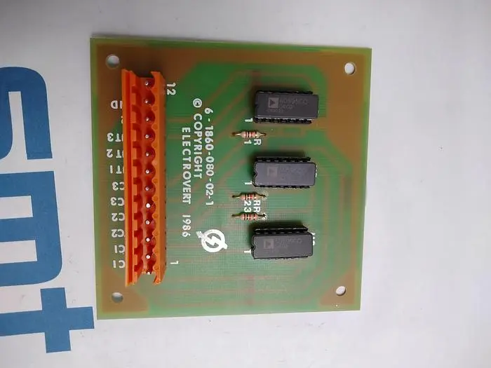 ELECTROVERT 6-1860-080-02-1 THERMOCOUPLE INTERFACE MODULE