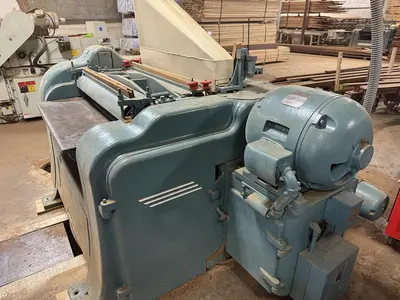 NEWMAN-WHITNEY S-970, 40" TOP AND BOTTOM PLANER WITH NEWMAN QUITE-CUT SPIRAL CUTTERHEAD
