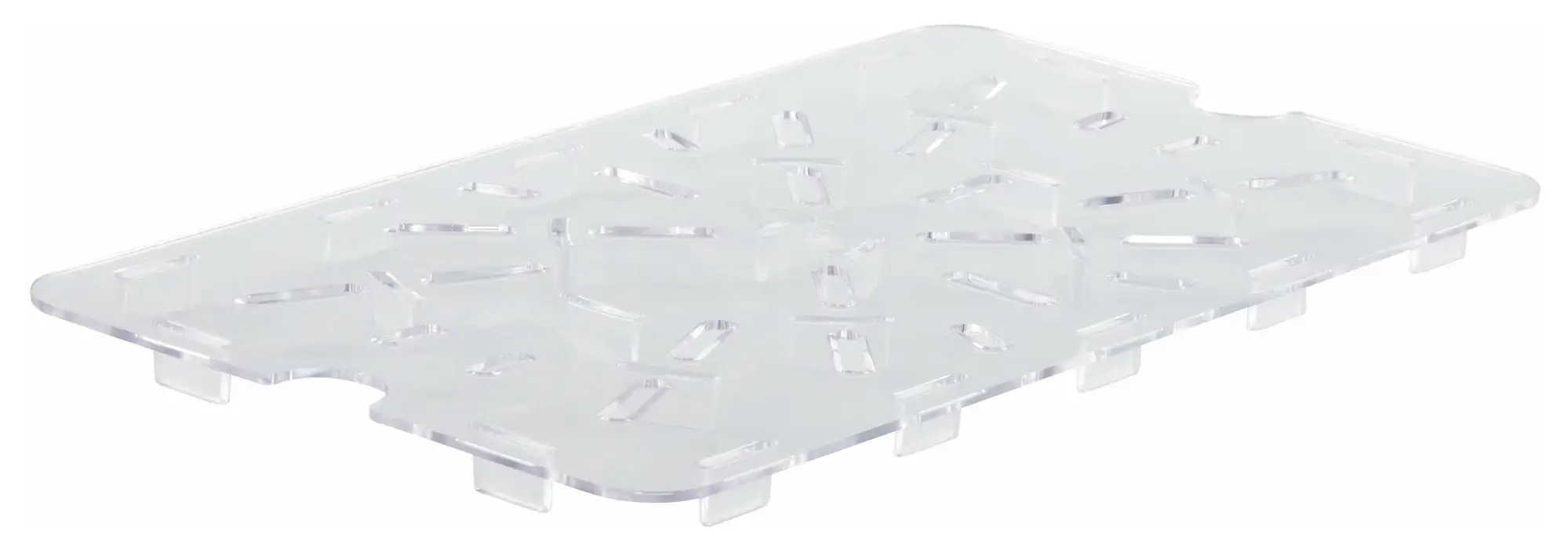 Drain Shelf for PFSH & PFHW series, 8-1/4" x 14-1/4", Clear, PC, NSF (12 Each)