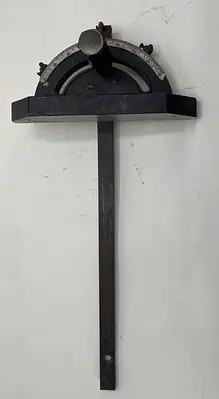 Craftsman/Delta? Miter Gauge 9" Head 3/4" Width 3/8" Thickness 18" Length (6500)