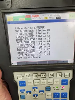USED 2009 FANUC LR MATE 200IC