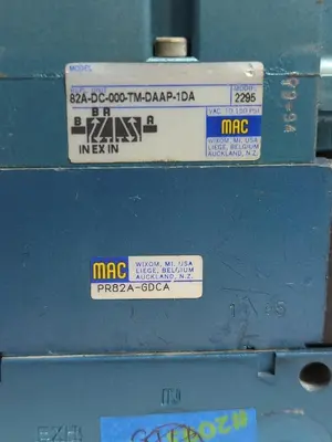 USED MAC VALVES PR82A-GDC/82A-DC-000-TM-DAAP-1DA