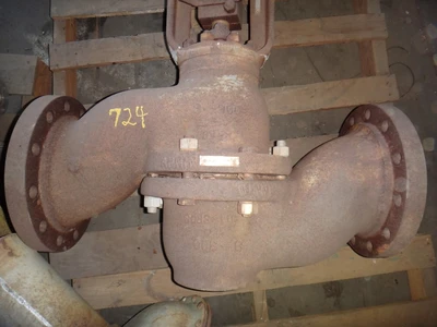 Annin 8" 300 Class, WCB Split Body Flanged Control Valve