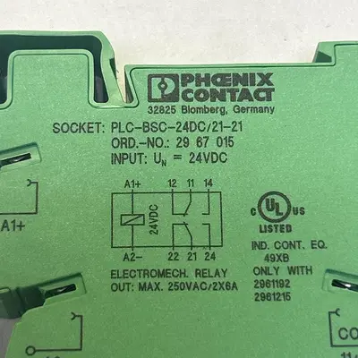 USED PHOENIX CONTACT PLC-BSC-24DC/21-21