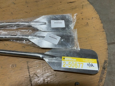 Used LOT OF (3) STAINLESS STEEL MASH PADDLES Food Processing Equipment (misc) Michigan US | Miedema Asset Management Group #1761554