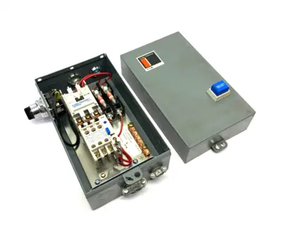 USED EATON CUTLER-HAMMER MANUAL NEMA DISCONNECT STARTER UNIT BG SERIES