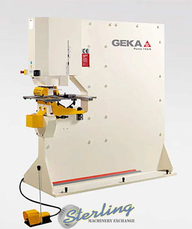 New | in-Stock GEKA PUMA 165SD Single Station Punches California US | Sterling Machinery Exchange #1466816