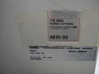 USED MBM 4810-95