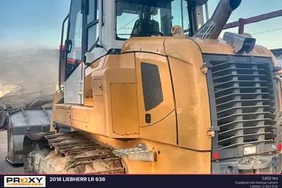 Used 2018 LIEBHERR LR 636 Compact Track Loaders New Jersey US | Proxy Equipment #1377922