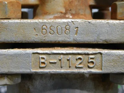 2" Powell B-1125/B-1121 Gate Valve CL150 CF8M Used