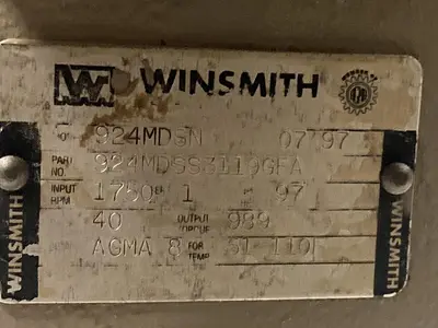 Used WINSMITH 924MDSS3119GFA Industrial Controls | Surplus Asset Holdings #1220787