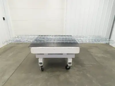 Legrand CF54/50EZ Cablofil Cable Tray 2" x 2" x 10' Galvanized Wire Lot of 11