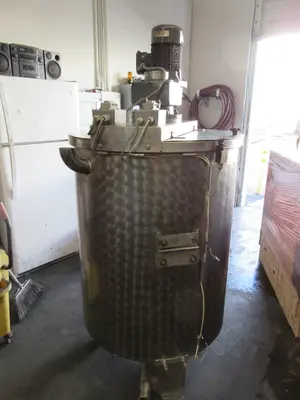Jacket Mixing Tank, Stainless Steel