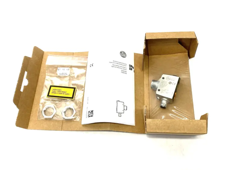 Used IFM LASER DISTANCE SENSOR RECTANGULAR, M18 HOUSE Photoelectric Sensors Michigan US | Maverick Industrial Sales #1089847