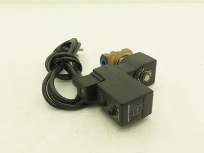 Parker 7321KBY61640L5D1D7P3 Skinner Solenoid Valve 110V 60Hz 10W 3-300PSI Timed