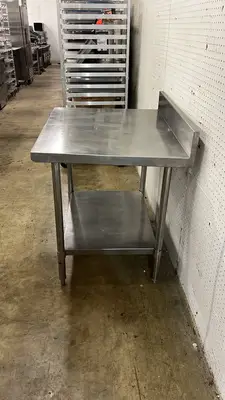 Used Falcon Restaurant Supply, Inc. Used 36" x 30" Stainless Steel Table - TH6 Food Prep Tables Illinois US | Falcon Restaurant Supply #1373538