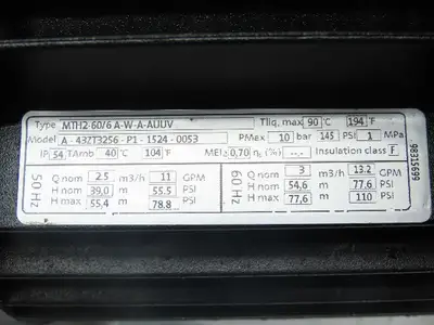 Used GRUNDFOS _UNKNOWN_ Pumps Indiana US | Arrow Industrial #1408624
