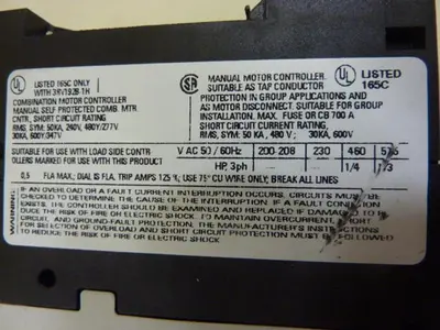 USED SIEMENS 3RV1021-0FA15