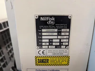 USED 2007 NILFISK CFM 3306N4AA