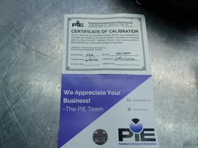 New | in-Stock PRACTICAL INSTRUMENT ELECTRONICS 532 Process Calibrators Ohio US | HGR 24 #1272724