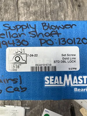 REGAL SEALMASTER MPD-31 Ball & Roller Bearings | ESS Industrial Equipment Sales (3)