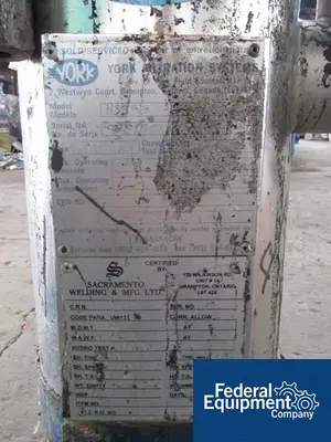 USED York-Shipley 8" YORK BASKET FILTER, S/S, 150#