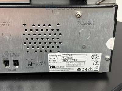 USED Harvard Apparatus PHD Ultra