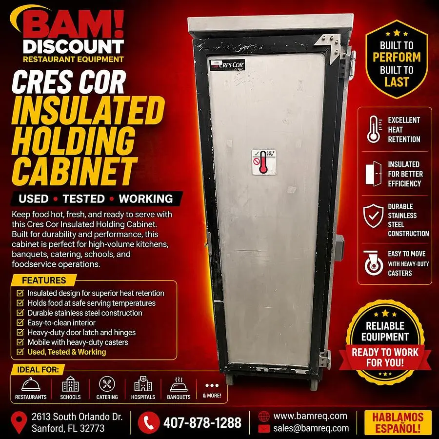 Used CRES COR _UNKNOWN_ Hot Food Warming, Holding, & Transport Cabinets Florida US | BAM Discount Restaurant Equipment #1257180