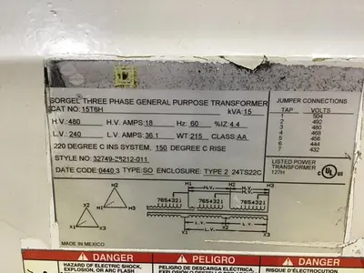 USED SQUARE D 15T6H