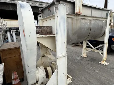 Mixer, Paddle, 65 CF, Stainless Steel, Aaron, Single Shaft, #5991513