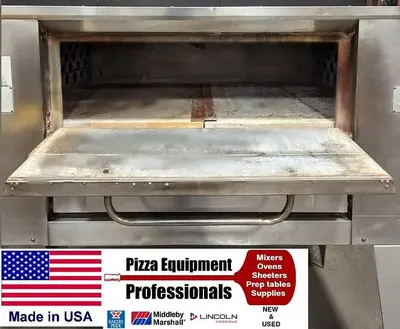 Double stacked Bakers Pride Pizza Ovens - 4 available